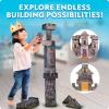 image:imageNational Geographic Jumbo Cardboard Building Blocks  45Pc ExtraThick Cardboard Bricks for Kids Build a Castle Play House Indoor Playhouse Large Building Blocks Kids Giant Blocks30 Piece  Castle