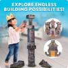 image:imageNational Geographic Jumbo Cardboard Building Blocks  45Pc ExtraThick Cardboard Bricks for Kids Build a Castle Play House Indoor Playhouse Large Building Blocks Kids Giant Blocks45 Piece  Castle