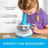 image:imageNational Geographic Junior Microscope for Kids Kit Includes Up to 250x Magnification Handheld Mini Attachment 12 Slides Lab Guide Science Toy for Ages 612 STEM ProjectMicroscope