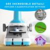image:imageNational Geographic Junior Microscope for Kids Kit Includes Up to 250x Magnification Handheld Mini Attachment 12 Slides Lab Guide Science Toy for Ages 612 STEM ProjectMicroscope