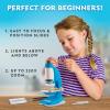 image:imageNational Geographic Junior Microscope for Kids Kit Includes Up to 250x Magnification Handheld Mini Attachment 12 Slides Lab Guide Science Toy for Ages 612 STEM ProjectJunior Microscope