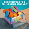 image:imageNational Geographic Kids Jumbo Foam Blocks  30Piece Foam Building Blocks for Toddlers amp Preschoolers Soft Stackable Blocks with Storage Bag Early Learning amp Sensory Building Toy