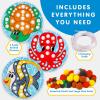 image:imageNational Geographic Kids Pom Poms Arts and Crafts Kit  Pom Pom Animals Toddler Craft Kit Preschool Art Toddler Crafts Ages 35 Crafts for Toddlers 24 Years Pom Pom Pictures