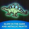 image:imageNational Geographic Kids Stained Glass Kit  Glow in The Dark Dinosaur Toys Kids Arts and Crafts Set Window Sun Catchers Kid Crafts Ages 48 Window Art Craft Kit SuncatcherGlowing Dinos