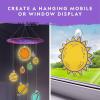 image:imageNational Geographic Kids Stained Glass Kit  Glow in The Dark Dinosaur Toys Kids Arts and Crafts Set Window Sun Catchers Kid Crafts Ages 48 Window Art Craft Kit SuncatcherGlowing Planets