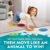 image:imageNational Geographic Kids Wild Movers Animal Activity Game  Active Play amp Animal Movement Game for Kids Ages 3 Preschool Early Learning Activity with Dice Landing Pads amp Play amp Learn Cards