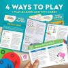 image:imageNational Geographic Kids Wild Movers Animal Activity Game  Active Play amp Animal Movement Game for Kids Ages 3 Preschool Early Learning Activity with Dice Landing Pads amp Play amp Learn Cards