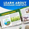 image:imageNational Geographic LightUp Dinosaur Terrarium Kit for Kids  Build a Prehistoric Habitat with Play Sand Real Gemstones amp Dino Figures Science Activity Kit for Boys amp Girls