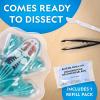 image:imageNational Geographic Shark Dissection Kit  Glow in the Dark Great White Shark Anatomy Lab with 12 Bones amp Organs Refill Pack KidFriendly Tools amp Learning GuideFrog Dissection Kit