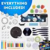 image:imageNational Geographic Ultimate Space Activity Kit  Diamond Painting Solar System Night Light GlowinTheDark Solar System Model amp Stained Glass Window Art Outer Space STEAM Arts amp Crafts for KidsUltimate Space Kit