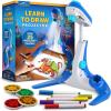 image:imageBlue Marble Learn to Draw Projector  Kids Image Projector for Tracing with 9 Colorful Markers amp 4 Image Discs with 25 Animals Dinos amp Creatures to Draw PatentPending Drawing Projector for Kids