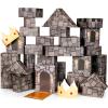 image:imageNational Geographic Jumbo Cardboard Building Blocks  45Pc ExtraThick Cardboard Bricks for Kids Build a Castle Play House Indoor Playhouse Large Building Blocks Kids Giant Blocks30 Piece  Castle