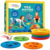 image:imageNational Geographic Kids Wild Movers Animal Activity Game  Active Play amp Animal Movement Game for Kids Ages 3 Preschool Early Learning Activity with Dice Landing Pads amp Play amp Learn Cards