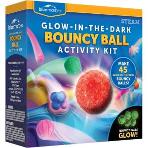 image:imageBlue Marble Bouncy Ball Science Kit  Make Up to 45 Glow in The Dark Bouncy Balls for Kids with 6 Colors amp 5 Mold Shapes DIY STEM Projects Science Kit Kids Science Projects