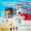image:imageBlue Marble National Geographic Stunning Chemistry Set  Mega Science Kit with 45 Easy Experiments Make a Volcano and Launch a Rocket STEM Projects for Kids Ages 812 Science Toys