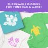image:imageNATIONAL GEOGRAPHIC Kids Screen Printing Kit  Arts and Crafts Silk Screen Printing Kit with Fabric Paint Frame Stencils amp Squeegee Plus Drawstring Bag amp More Screen Print Silkscreening KitScreen Printing Kit