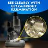 image:imageNational Geographic Dual LED Kids Microscope  50 pc Science Kit with 10 Prepared Slides amp 10 DIY Blank Slides Biology Experiment Activity Microscope Kit for Kids 812 Amazon ExclusiveStudent Microscope Kit