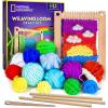 image:imageNATIONAL GEOGRAPHIC Kids Screen Printing Kit  Arts and Crafts Silk Screen Printing Kit with Fabric Paint Frame Stencils amp Squeegee Plus Drawstring Bag amp More Screen Print Silkscreening KitWeaving Loom Kit