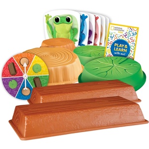 image:imageNational Geographic Kids Logs n Lily Pads Stepping Stones amp Balance Beams6 Stones  Beams